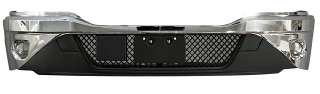 Bumper Chrome With Fog Light Hole for 2023+ Kenworth T680