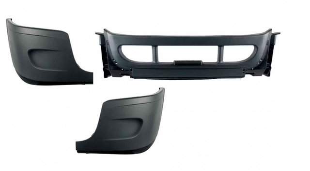 Bumper Painted w/o Fog Light Hole for 2008-2018 Cascadia Carton Packed