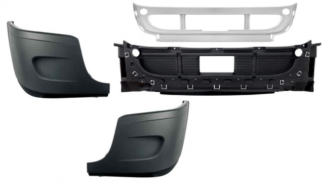 Bumper Chrome Central w/o Fog Light Hole for 2008-2018 Cascadia Carton Packed