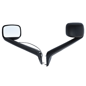 Black Hood Mirror Assembly for 2018+ Freightliner Cascadia