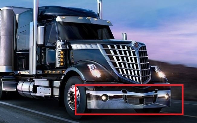 Chrome Abs Bumper for 2008-2020 International Lonestar